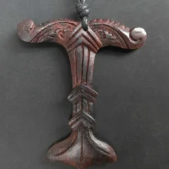 Irminsul Holz Schmuck Anhänger Kette