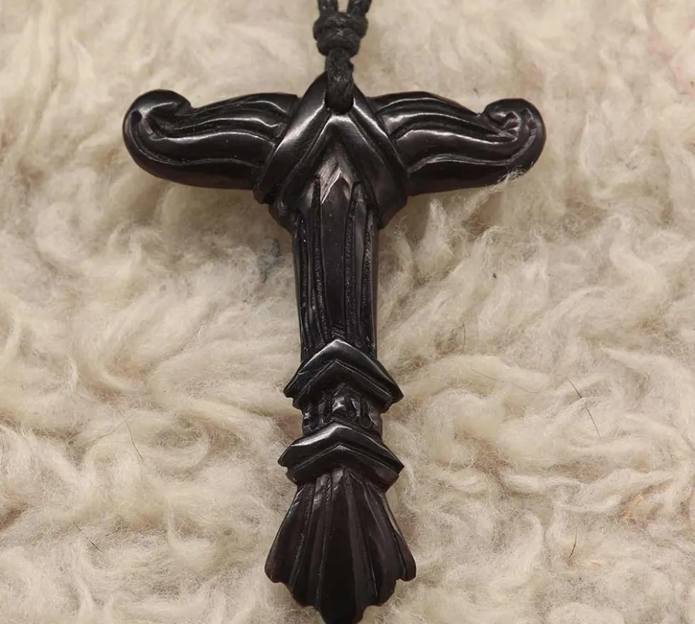 Irminsul Horn Schmuck Kettenanhänger 5,5cm