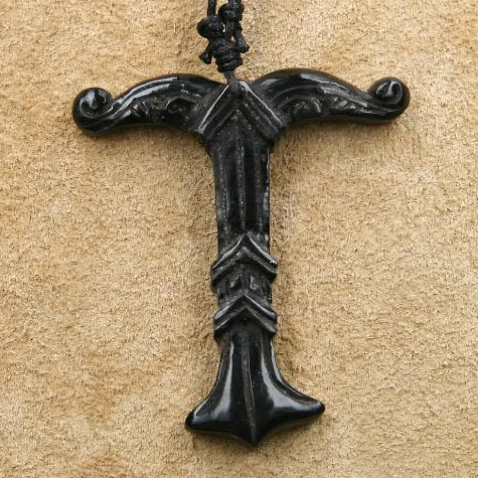 Irminsul Horn Schmuck Kettenanhänger 5,5cm