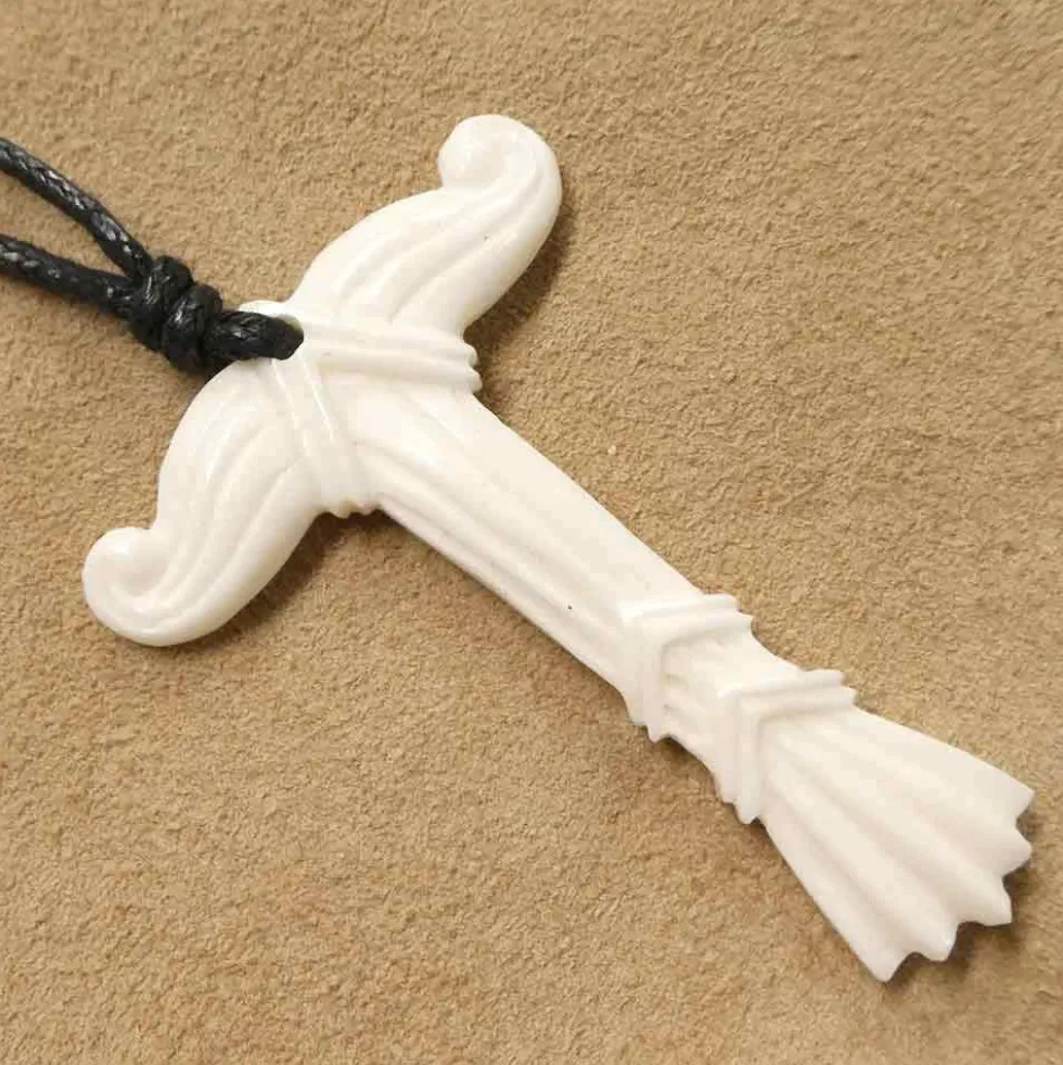 Irminsul Knochen Schmuck Kettenanhänger 5,5cm