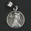 Jungfrau Schmuck Astrologie Sternzeichen 925 Silber Anhänger Schmuck