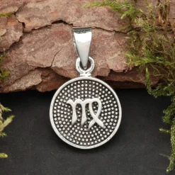 Jungfrau Schmuck Astrologie Sternzeichen 925 Silber Anhänger Schmuck