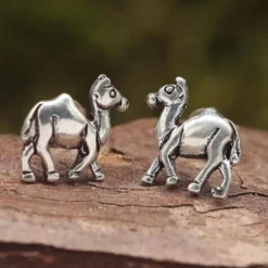 Kamel Ohrstecker 925 Silber Ohrschmuck