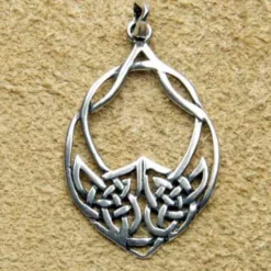 Keltenblatt keltischer Schmuck Kettenanhänger 925 Silber
