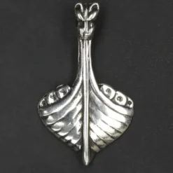 Keltenboot Schmuck Anhänger aus 925 Silber