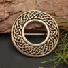 Kelten Brosche Bronze Gewandnadel Schmuck Mittelalter