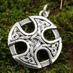 Keltenkreuz Knoten Schmuck Anhänger aus Silber 925