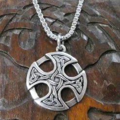 Keltenkreuz Knoten Schmuck Anhänger aus Silber 925