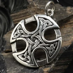 Keltenkreuz Knoten Schmuck Anhänger aus Silber 925