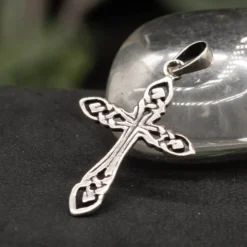 Kelten Kreuz Schmuck Kettenanhänger 925 Silber