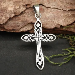 Kelten Kreuz Schmuck Kettenanhänger 925 Silber