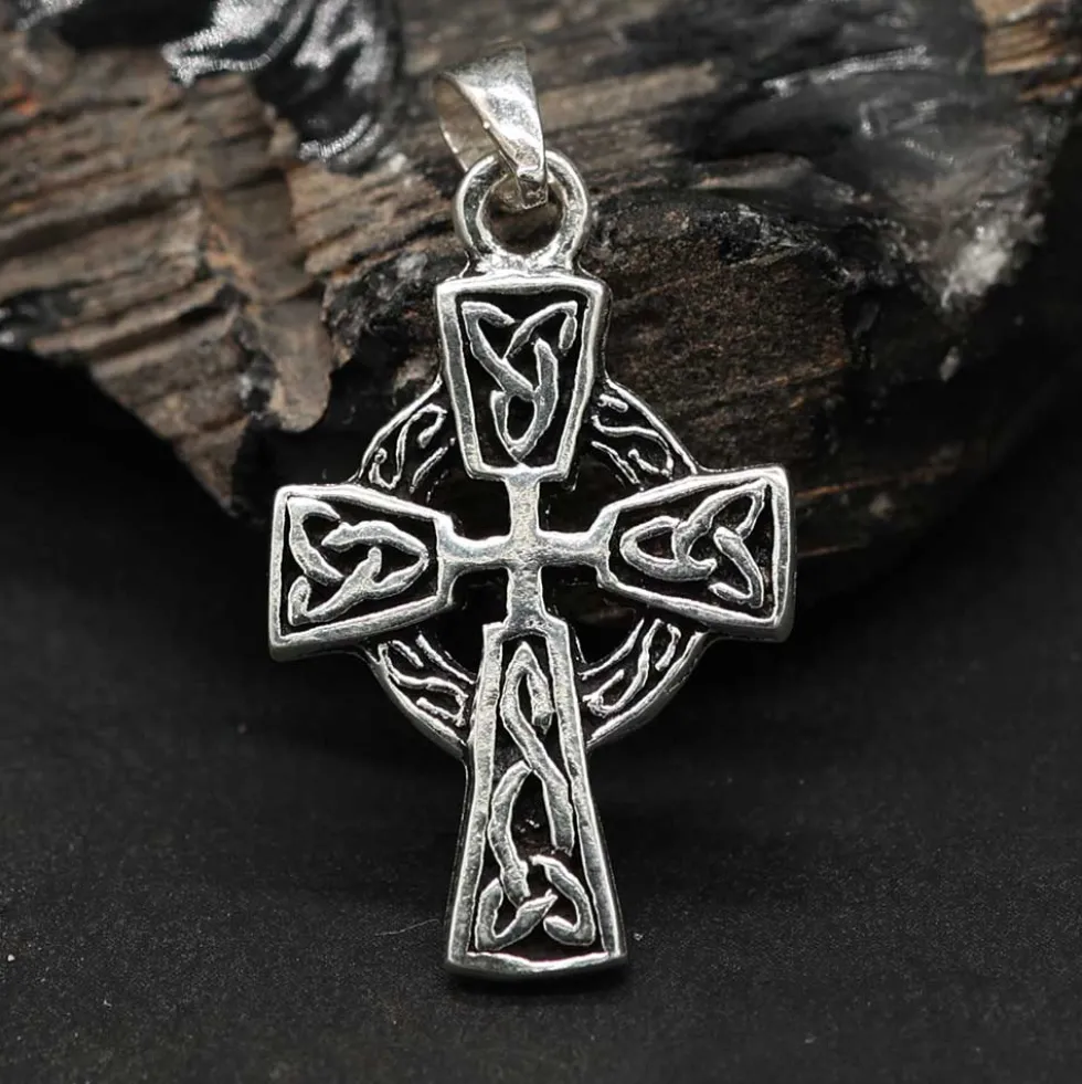 Keltenkreuz 925 Silber Schmuck Kettenanhänger 925/000