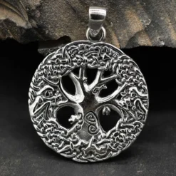 Kelten Lebensbaum Schmuck Anhänger aus Silber 925