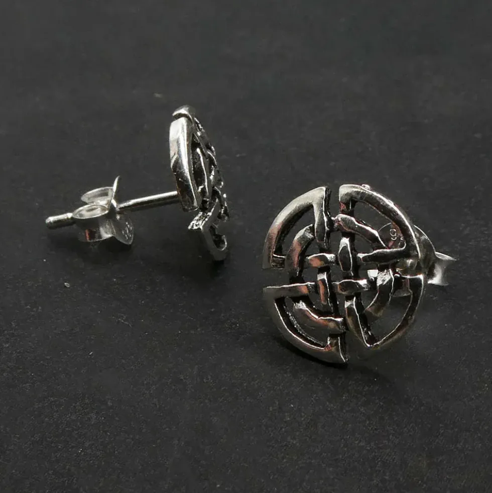 Kelten Ohrstecker 925 Silber Ohrschmuck keltischOhrringe