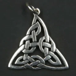 Kelten Schmuck Anhänger 925 Silber Dreieck keltischer Kettenanhänger