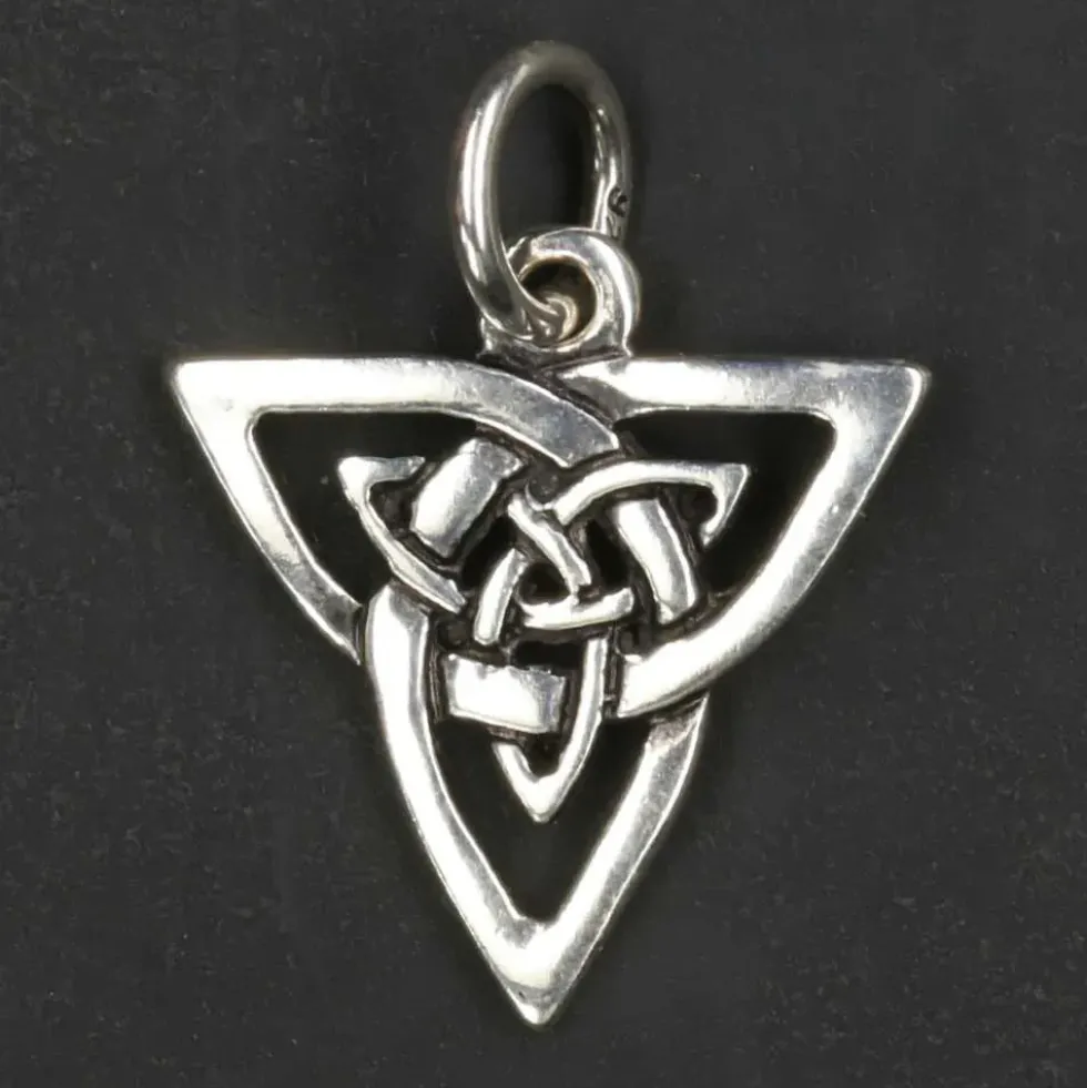 Keltische Drei Schmuck 925 Silberschmuck Anhänger