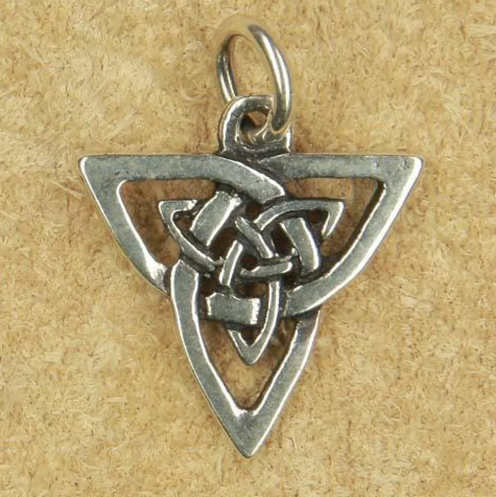 Keltische Drei Schmuck 925 Silberschmuck Anhänger