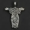 Keltische Hunde Schmuck Anhänger 925 Silber