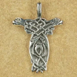 Keltische Hunde Schmuck Anhänger 925 Silber