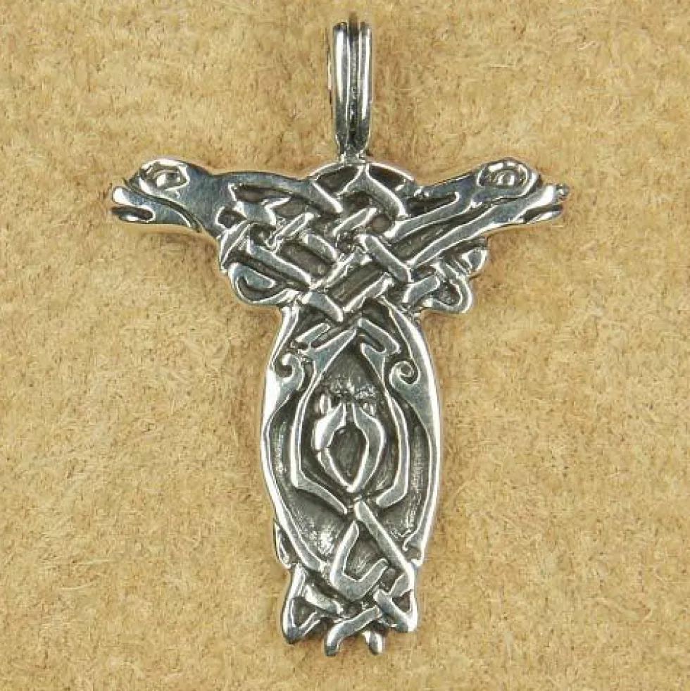 Keltische Hunde Schmuck Anhänger 925 Silber
