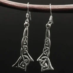 keltische Ohrhänger 925 Sterlingsilber Keltenknoten (Paar)