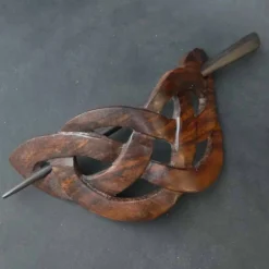 keltischer Haarschmuck Holzschmuck geschnitzt