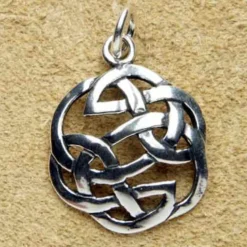 Keltischer Knoten Schmuck 925 Silber Anhänger 925/000