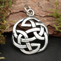 Keltischer Knoten Schmuck 925 Silber Anhänger 925/000