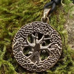 Keltischer Lebensbaum Bronzeschmuck Anhänger
