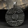 Keltischer Lebensbaum Silber Anhänger 925 Silber mit Symbol