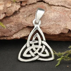 Keltischer Schmuck Anhänger Dreieck Kettenanhänger 925 Silber