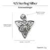 keltischer Schmuck Dreieck Silberschmuck 925/000