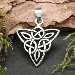 keltischer Schmuck Dreieck Silberschmuck 925/000