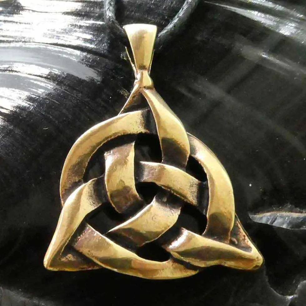 keltischer Schmuck Taliesin Bronze Anhänger
