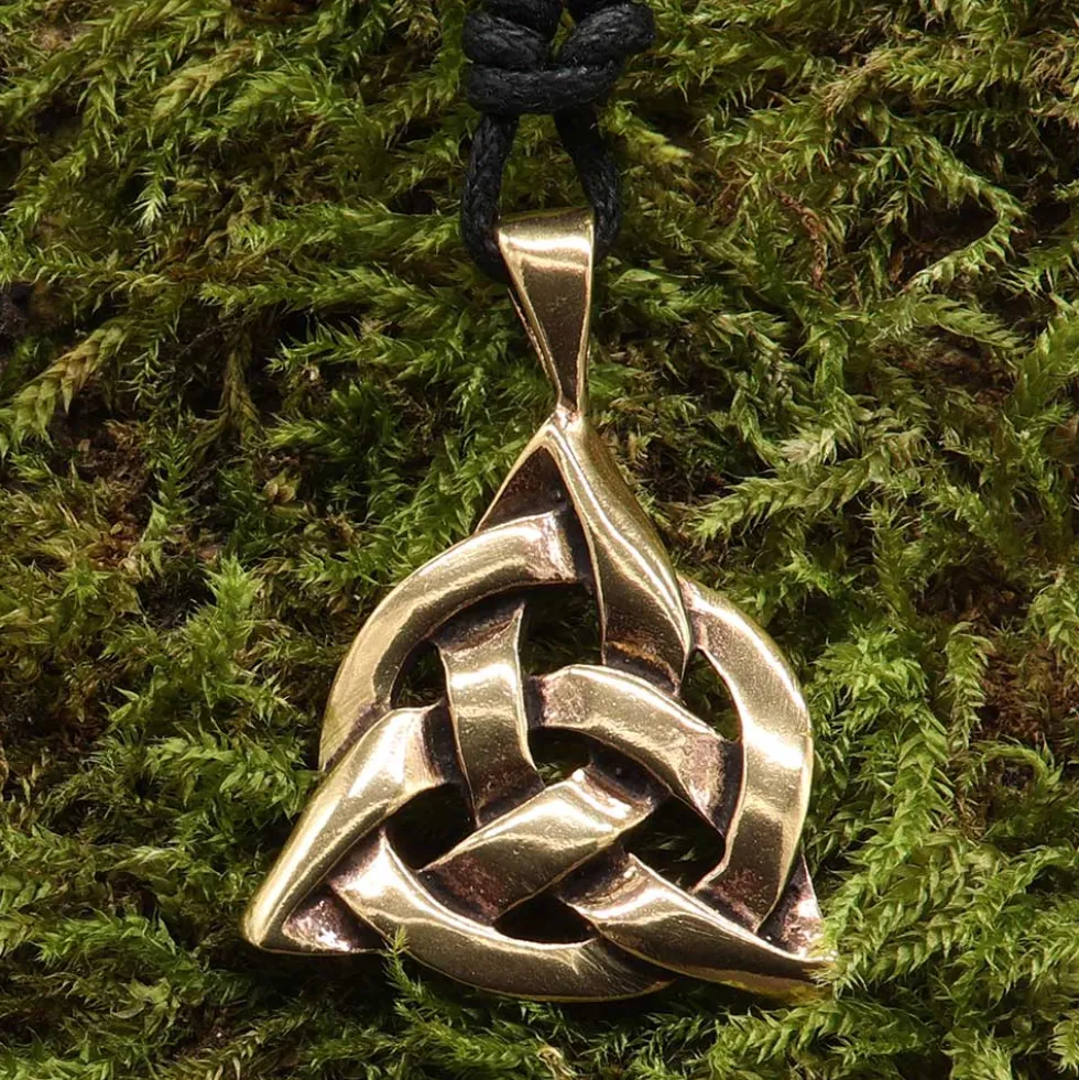 keltischer Schmuck Taliesin Bronze Anhänger