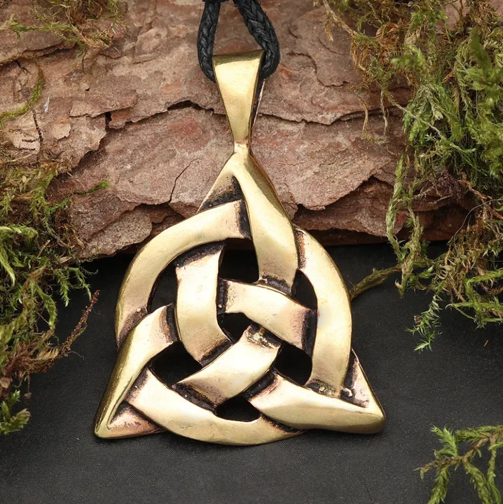 keltischer Schmuck Taliesin Bronze Anhänger