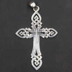 Keltisches Kreuz Schmuck Anhänger aus Silber 925