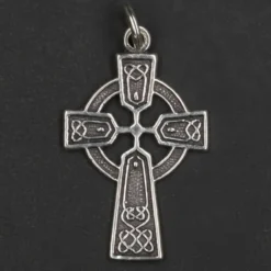 keltisches Kreuz Schmuck 925 Silber Kettenanhänger