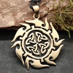 keltische Sonne Bronzeschmuck Anhänger