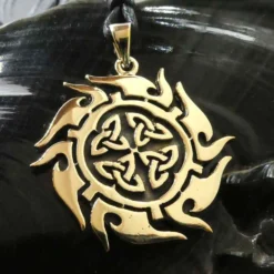 keltische Sonne Bronzeschmuck Anhänger