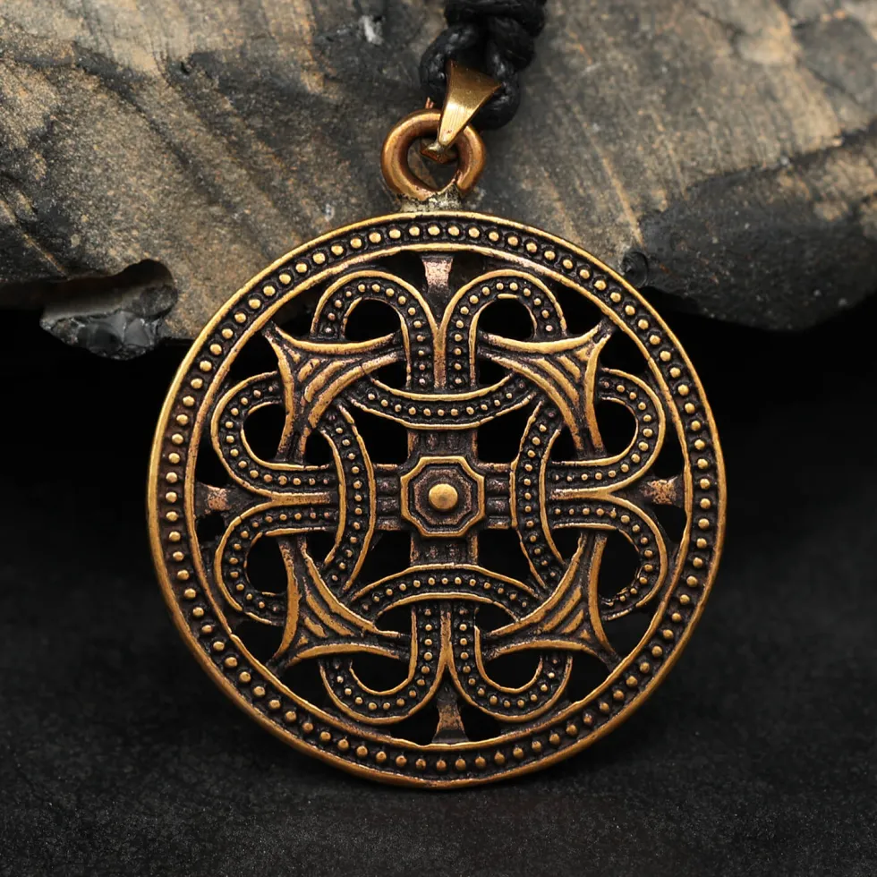 Keltisches Ornament Bronze Anhänger Schmuck
