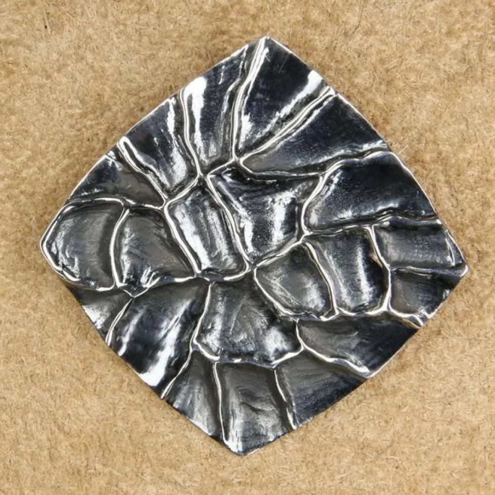 Kettenanhänger Quadratur 925 Silber Design Anhänger