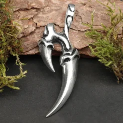 Klaue Drachen Schmuck 925 Sterlingsilber Schmuck Anhänger Drachenklaue