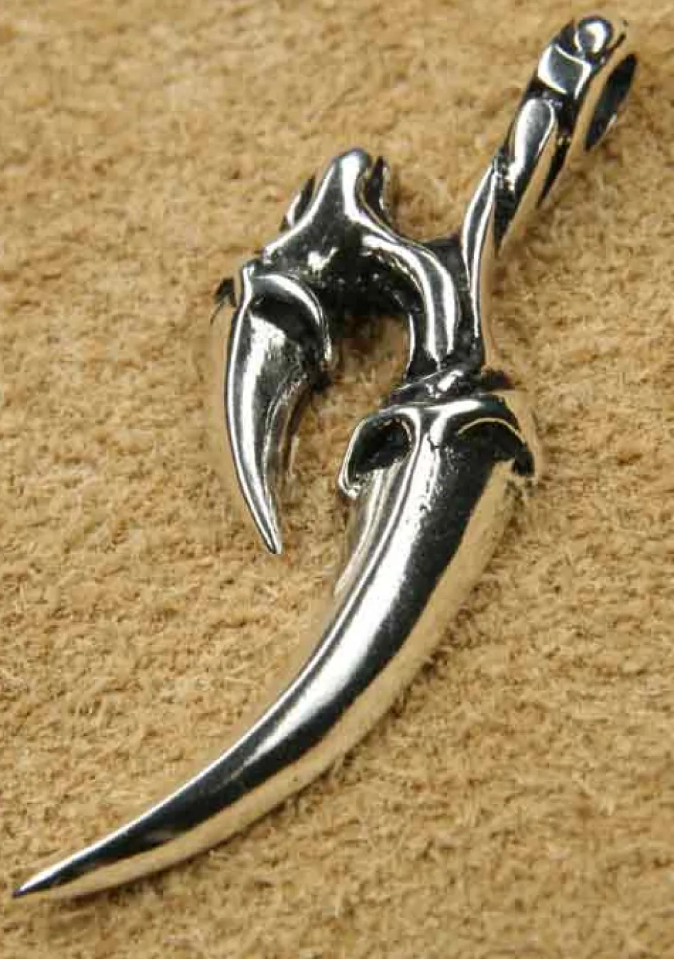 Klaue Drachen Schmuck 925 Sterlingsilber Schmuck Anhänger Drachenklaue