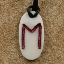 Knochen Rune 19 ehwo - e Schmuck Anhänger