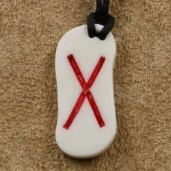 Knochen Rune 7 gebo - g Schmuck Anhänger