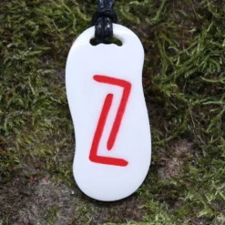 Knochen Rune 12 jera - j Schmuck Anhänger