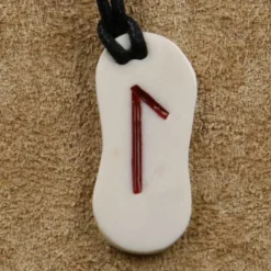 Knochen Rune 21 laguz - l Schmuck Anhänger