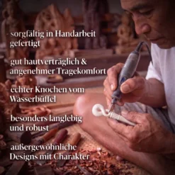 Knochen Rune 14 perdhro - p Schmuck Anhänger