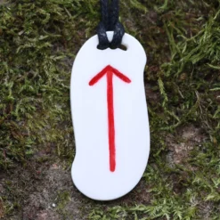 Knochen Rune 17 tiwaz - t Schmuck Anhänger